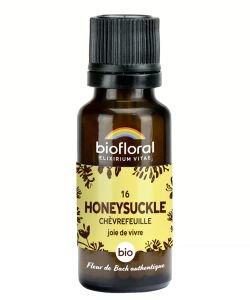 Chèvrefeuille - Honeysuckle (n°16), granules sans alcool BIO, 19 g